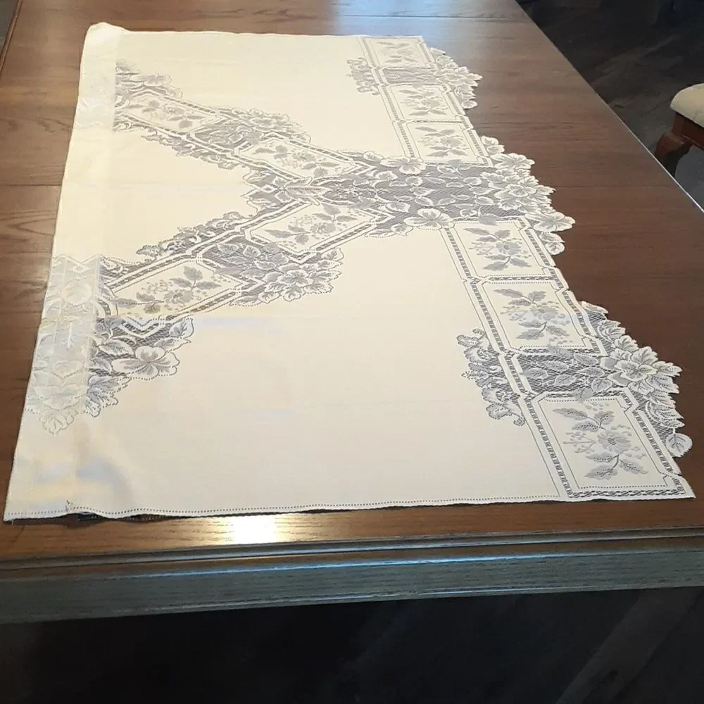 Valance white Heritage lace 60